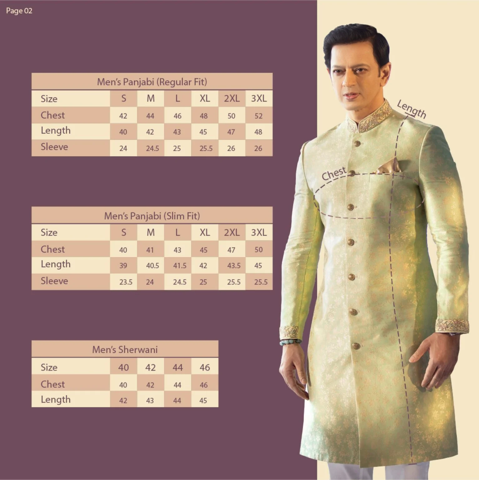 Size chart 2