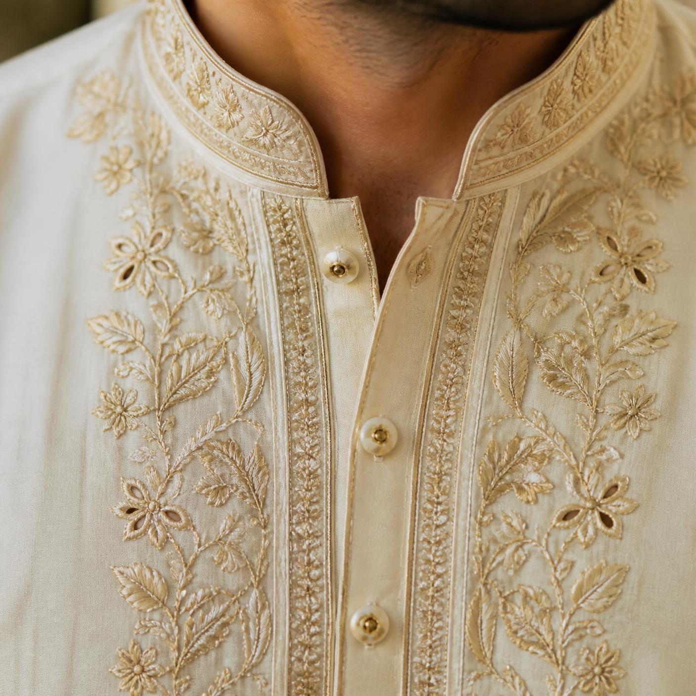 Embroidered Panjabi