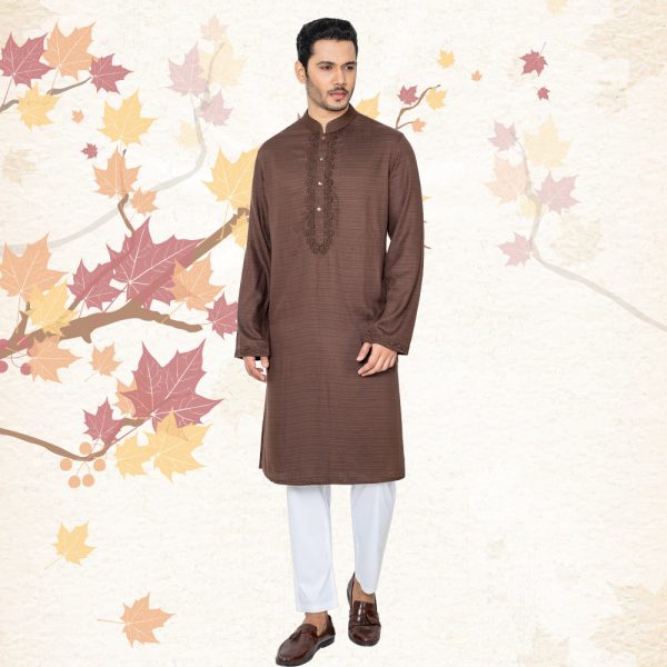 Men’s Slim-Fit Panjabi