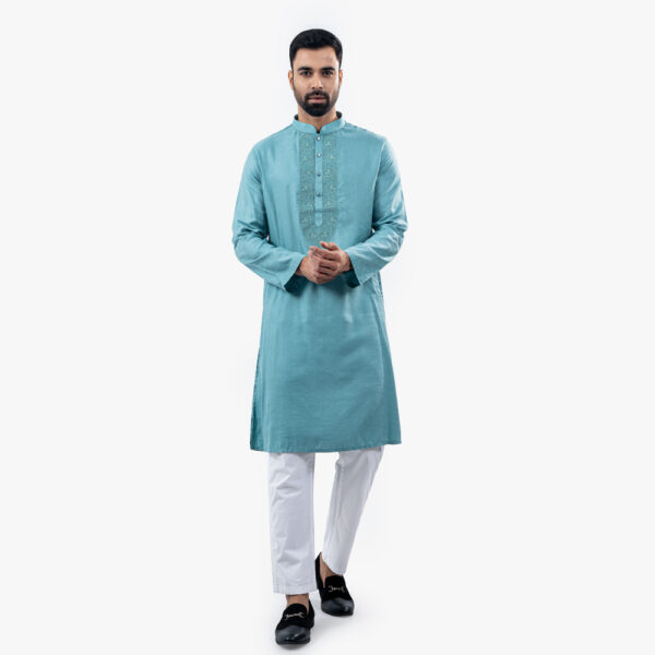 Lubnan Men’s Regular Fit Pastel Color Panjabi