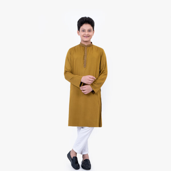 Boys Brown Color Panjabi