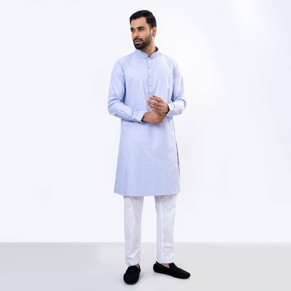 LUBNAN Men’s Slim Fit Pastel Color Premium Panjabi
